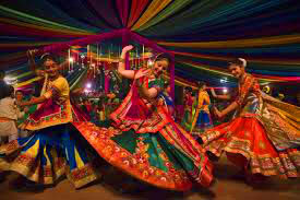 Navratri festival Garba and Dandiya Raas celebration